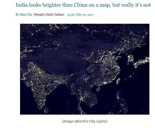 Leading Newspaper Of China Takes A Dig At India. Gets The Right Treatment On Twitter - RVCJ Media