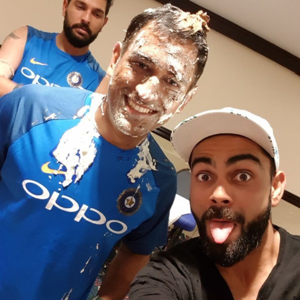 Dhoni’s 36th Birthday Celebration Was A Grand Bash! Check Out Awesome Pics And Videos! - RVCJ Media