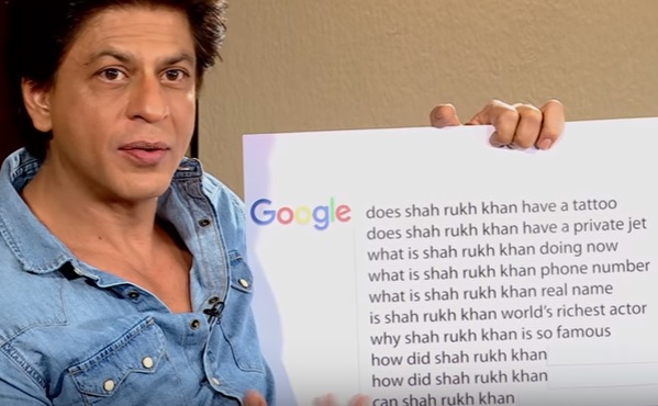 SRK Answered The Most Googled Questions About Him Including His Phone No! Watch Video - RVCJ Media