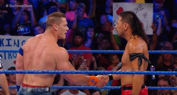 John Cena Loses Out Against Shinsuke Nakamura, Missed A Chance To Battle Against Jinder Mahal - RVCJ Media