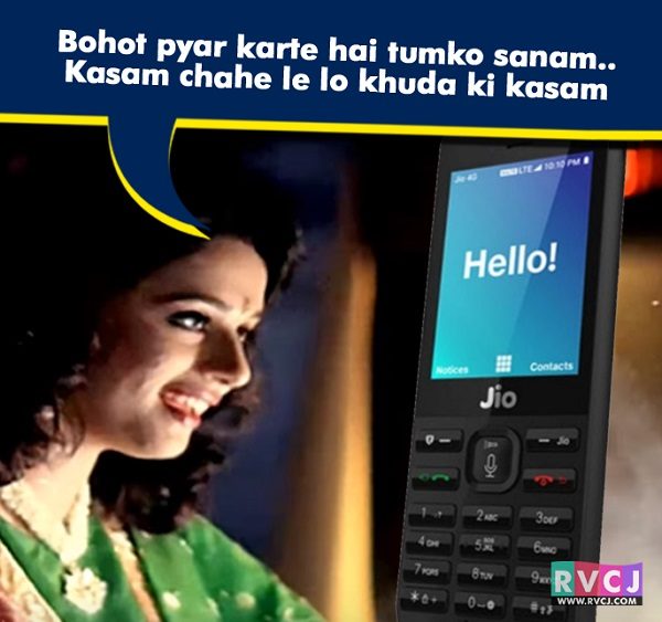 11 Bollywood Songs That Perfectly Describe Our Love & Feelings For JioPhone - RVCJ Media