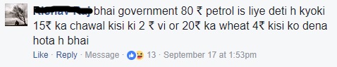 Silly Comments Of BJP Fans To Support Petrol Price Hike Shows Everything Wrong With Our Country - RVCJ Media