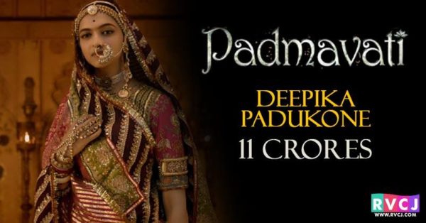 Amount Being Paid To Padmavati Actors Revealed. Deepika Is Getting More Than Ranveer - RVCJ Media