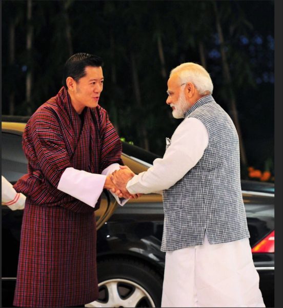 Modi Bends And Says Namaskaar In Front Of Little Prince Of Bhutan. This is What He Gifted Him - RVCJ Media