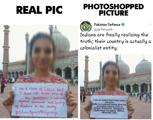 Twitter Suspends Verified Pakistan Defence Handle For Faking Indian Pic & Spreading Hatred - RVCJ Media