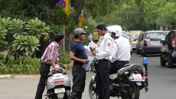 Cop Lathicharges Biker For Not Wearing A Helmet. Video Goes Viral - RVCJ Media