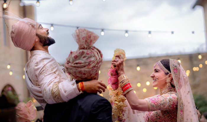 Virat & Anushka's Latest Pics From Post Wedding Bash Prove That They Are A Match Made In Heaven - RVCJ Media