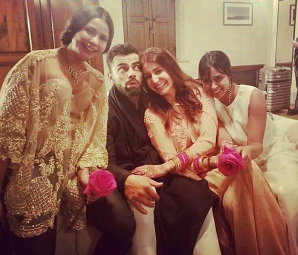 Virat & Anushka's Latest Pics From Post Wedding Bash Prove That They Are A Match Made In Heaven - RVCJ Media