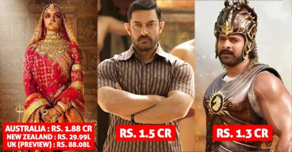 Padmaavat Beat Dangal & Bahubali 2 In Overseas Collections. Check Out The Figures - RVCJ Media