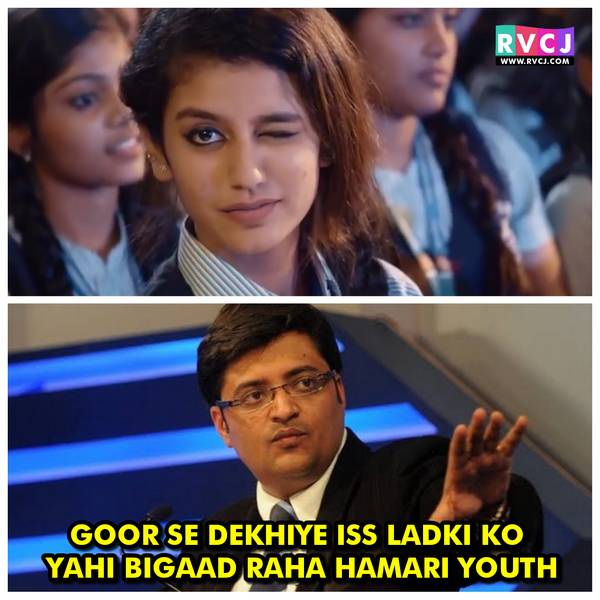 22 Memes On Latest Internet Crush "Priya". Guys Are Going To Love It - RVCJ Media