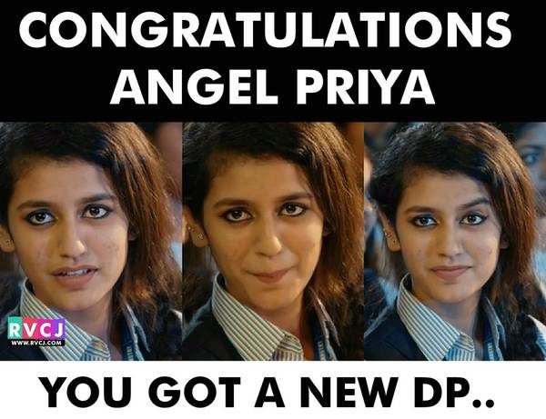 22 Memes On Latest Internet Crush "Priya". Guys Are Going To Love It - RVCJ Media