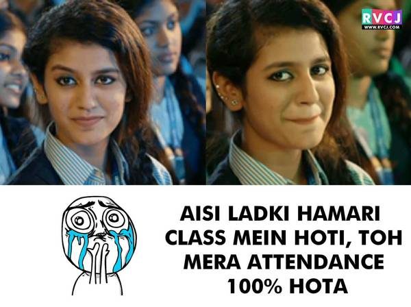 22 Memes On Latest Internet Crush "Priya". Guys Are Going To Love It - RVCJ Media