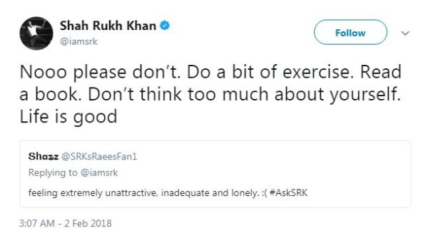 SRK Hosted AskSRK Session On Twitter. Won Our Hearts With Best Replies - RVCJ Media