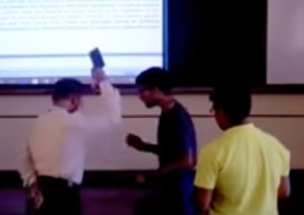 Angry Teacher Throws & Breaks Student’s Mobile Phone In Engineering College Of Bengaluru. See Video - RVCJ Media