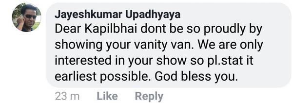 Kapil Sharma Shared Pics Of Vanity Van. People Abused Him Instead Of Appreciating. - RVCJ Media