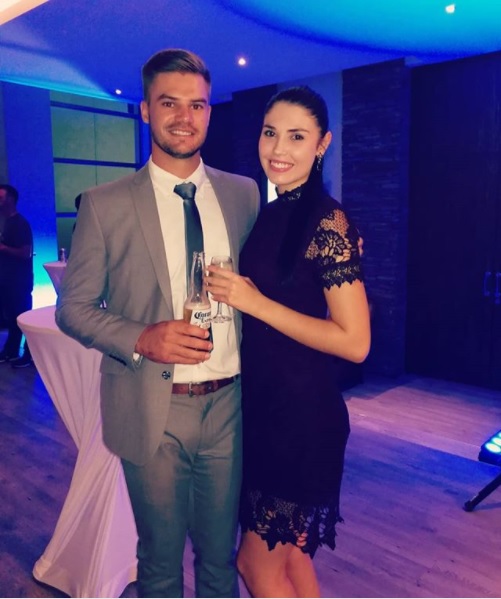 South Africa's Aiden Markram Hit A Century But His Girlfriend Nicole Stole The Limelight. See Pics - RVCJ Media