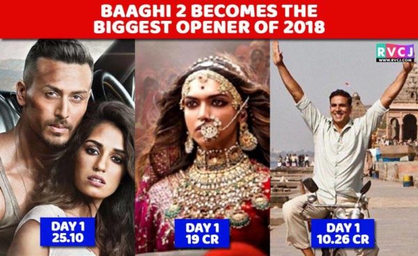 1st Day Collections Of Baaghi 2 Are Out. Becomes Highest Opener Of 2018 - RVCJ Media