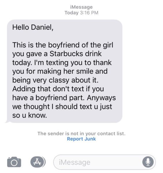 Guy Asks A Girl Out With A Romantic Note, Gets A Classy Reply From Her Boyfriend - RVCJ Media