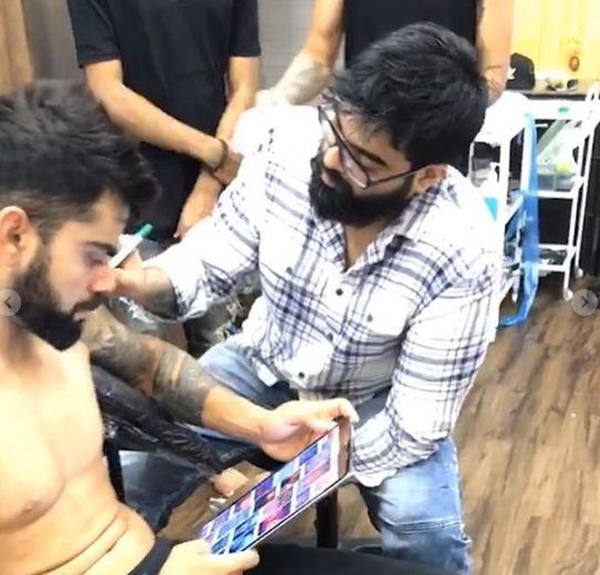 Virat Kohli Gets New Tattoo Done. Pics Are Out & Fans Will Love It - RVCJ Media