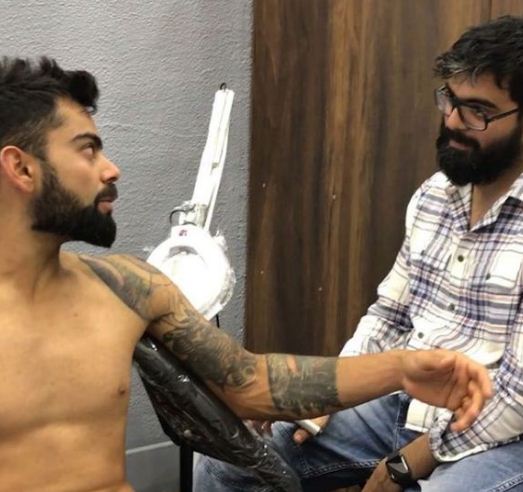 Virat Kohli Gets New Tattoo Done. Pics Are Out & Fans Will Love It - RVCJ Media