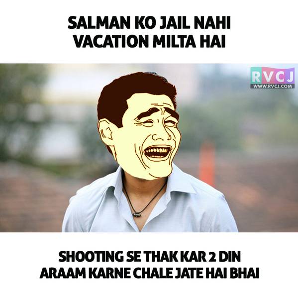 17 Hilarious Memes On Salman Khan's Bail That Even Bhai Fans Will Love - RVCJ Media