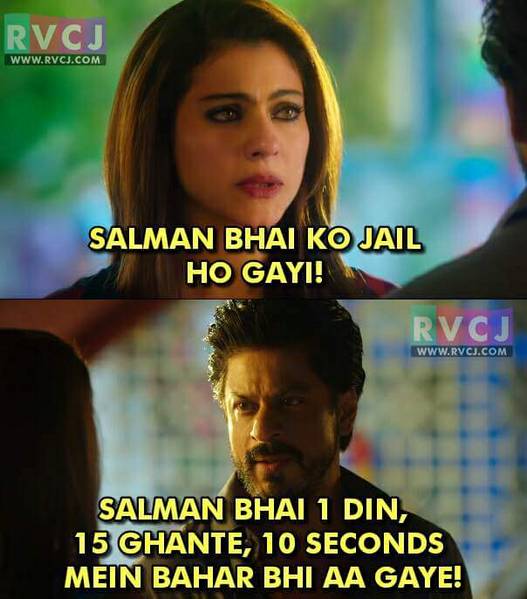 17 Hilarious Memes On Salman Khan's Bail That Even Bhai Fans Will Love - RVCJ Media