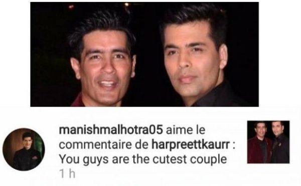 Are KJo And Manish Malhotra A Couple? Manish Did Something That Made Us Feel So - RVCJ Media