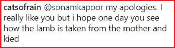 Sonam Kapoor Trolled For Posting Non-Veg Dish On Insta. People Called Her Hypocrite - RVCJ Media