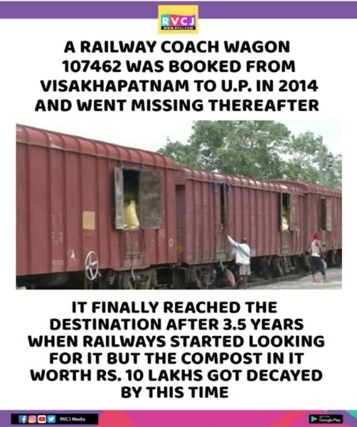 Train Took 4 Years To Complete Journey Of 42 Hours. Even Railway Officials Are Confused - RVCJ Media