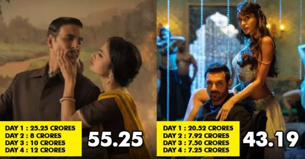 4th Day Collections Are Out. Gold Has Earned Much More Than Satyameva Jayate - RVCJ Media