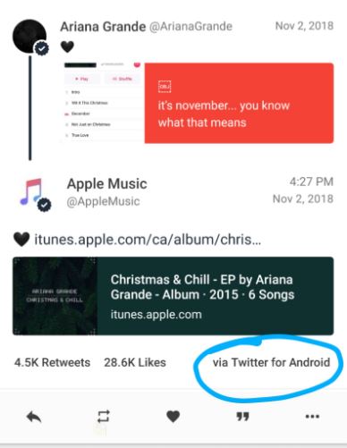 Apple Used Android Phone To Tweet, Netizens Couldn't Stop Making Fun Of iPhone Users - RVCJ Media