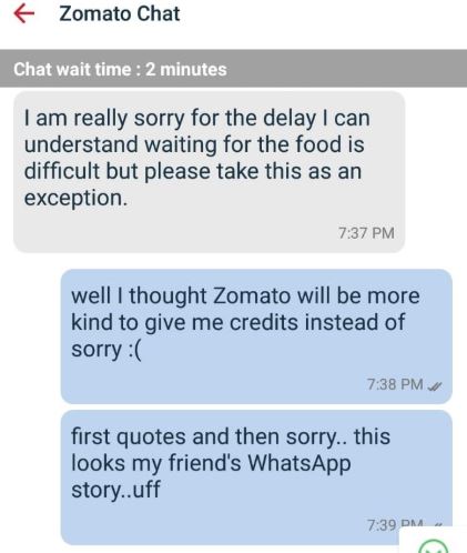 This Guy's Conversation With A Zomato Executive Is Heartwarming, You Just Can't Miss This - RVCJ Media