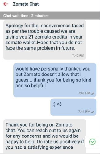 This Guy's Conversation With A Zomato Executive Is Heartwarming, You Just Can't Miss This - RVCJ Media