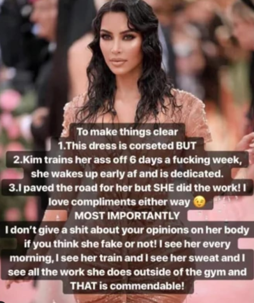 MET Gala 2019: Kim Kardashian's Trainer Snap Backs At Trolls For Calling Kim's Waist Fake - RVCJ Media