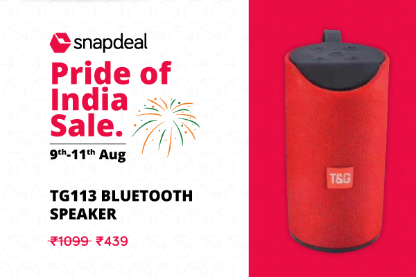 10 Irresistible Offers From Snapdeal's Pride Of India Sale Will Blow Your Mind - RVCJ Media