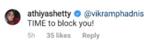 Athiya Shetty Gets Annoyed At Her Friend After He Publically Teases Her With KL Rahul's Name - RVCJ Media