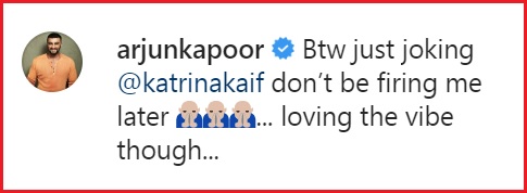 Arjun Kapoor Tries To Troll Katrina, Got A Perfect Reply From Her. This Banter Is Too Funny To Miss - RVCJ Media