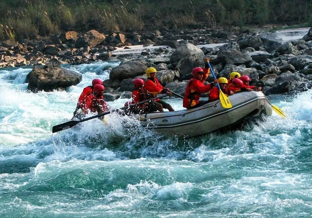 8 Best Places for River Rafting in India