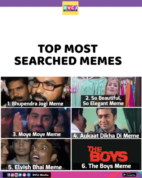 Movies, Cricket & Memes, Here’s The List Of Topmost Google Searches By Indians In 2023 - RVCJ Media