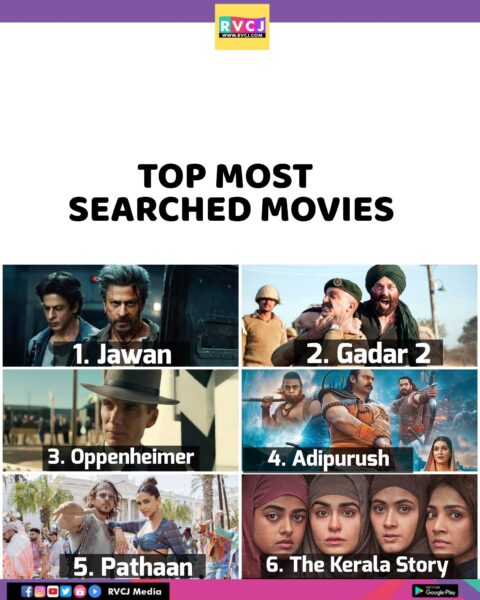 Movies, Cricket & Memes, Here’s The List Of Topmost Google Searches By Indians In 2023 - RVCJ Media