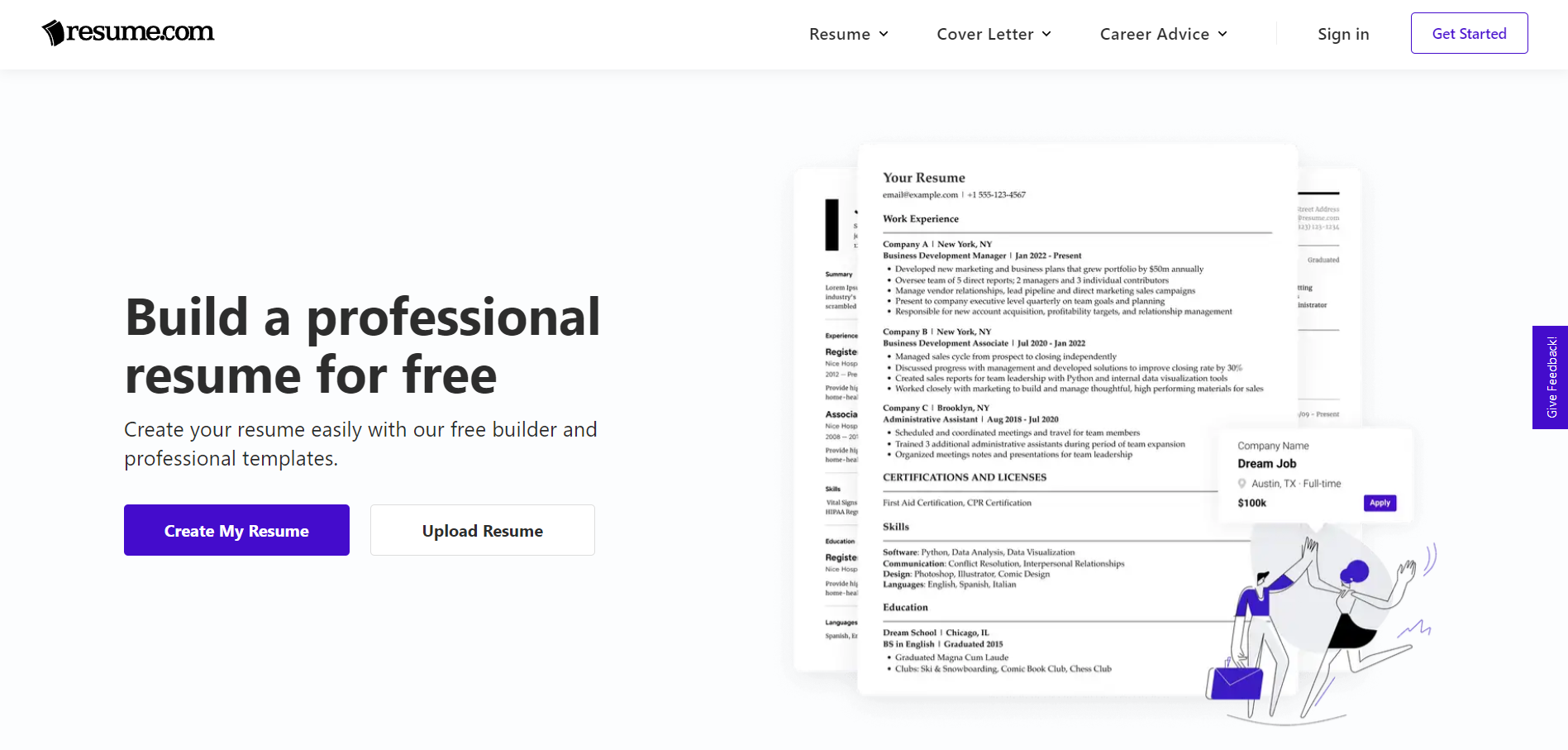 7 Best AI-Based Resume Builders