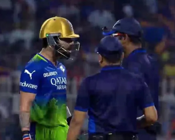 Angry & Frustrated Virat Kohli Hits A Can After Controversial Dismissal Vs KKR, Video Goes Viral - RVCJ Media