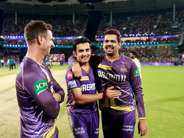 Gautam Gambhir & Sunil Narine Lift & Hug Each Other After KKR Wins IPL 2024, Video Goes Viral - RVCJ Media