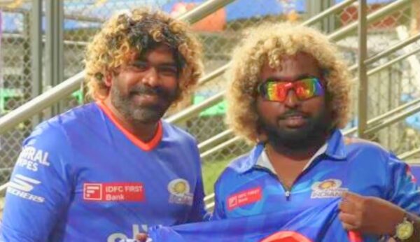 Lasith Malinga Meets His Indian Doppelganger At Wankhede, MI Shares Video Of Wholesome Meet-Up - RVCJ Media