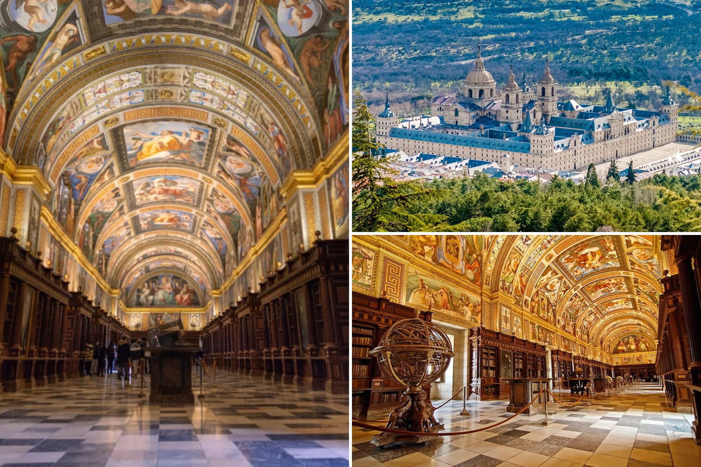 Inside 9 Most Beautiful Libraries In The World - Royal Library of San Lorenzo de El Escorial