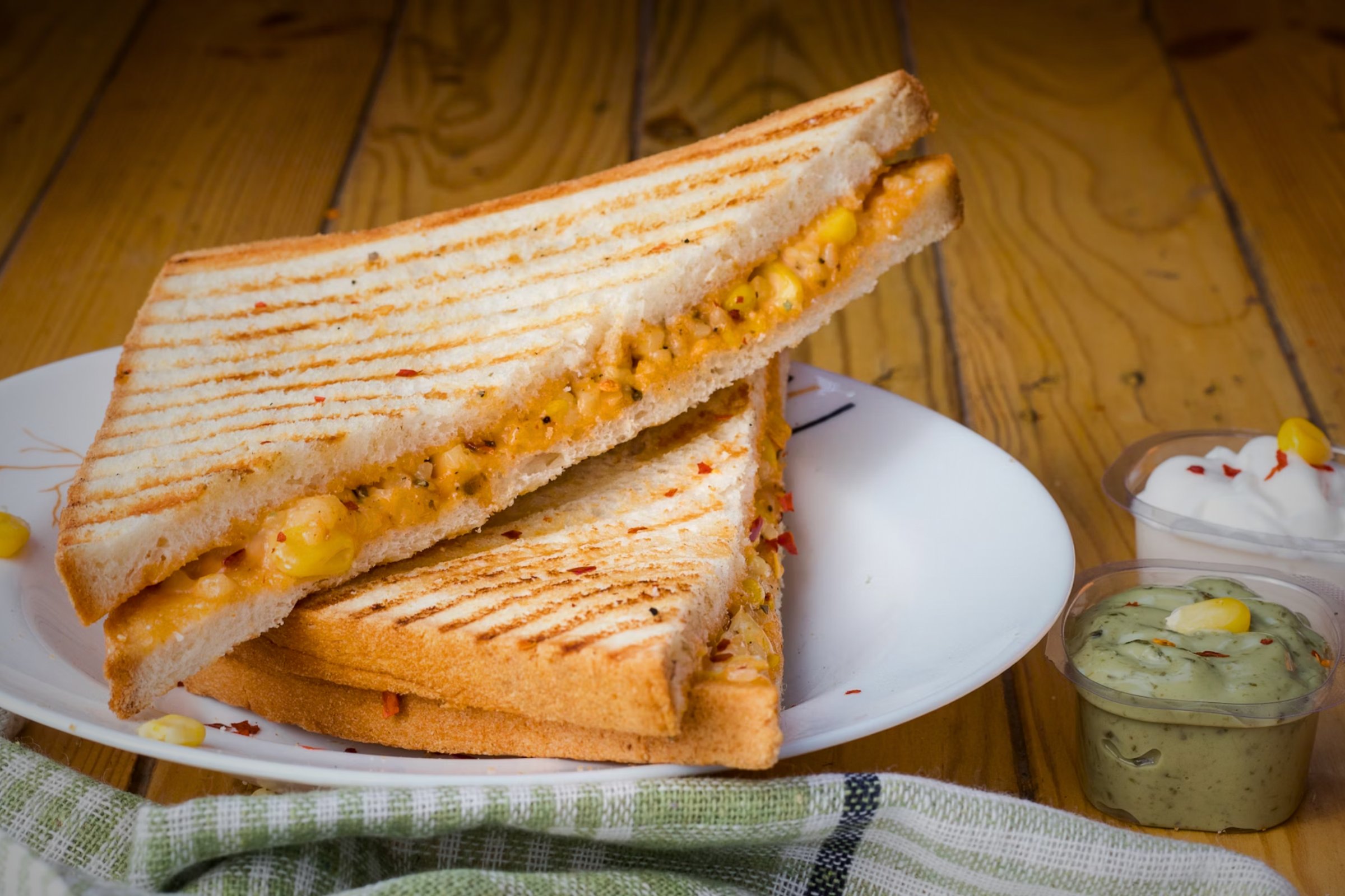 9 Best Monsoon Recipes - Masala Toast Sandwich