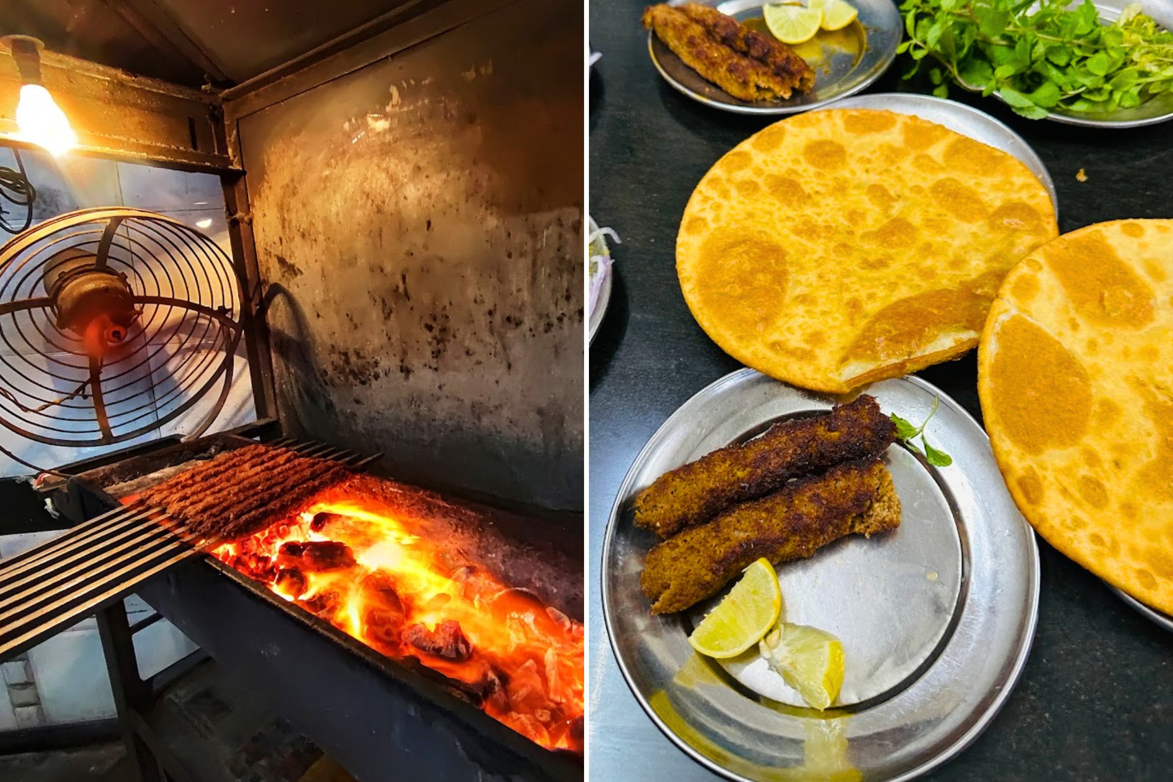 Best Street Food Places In Mumbai - Farid Seekh kabab