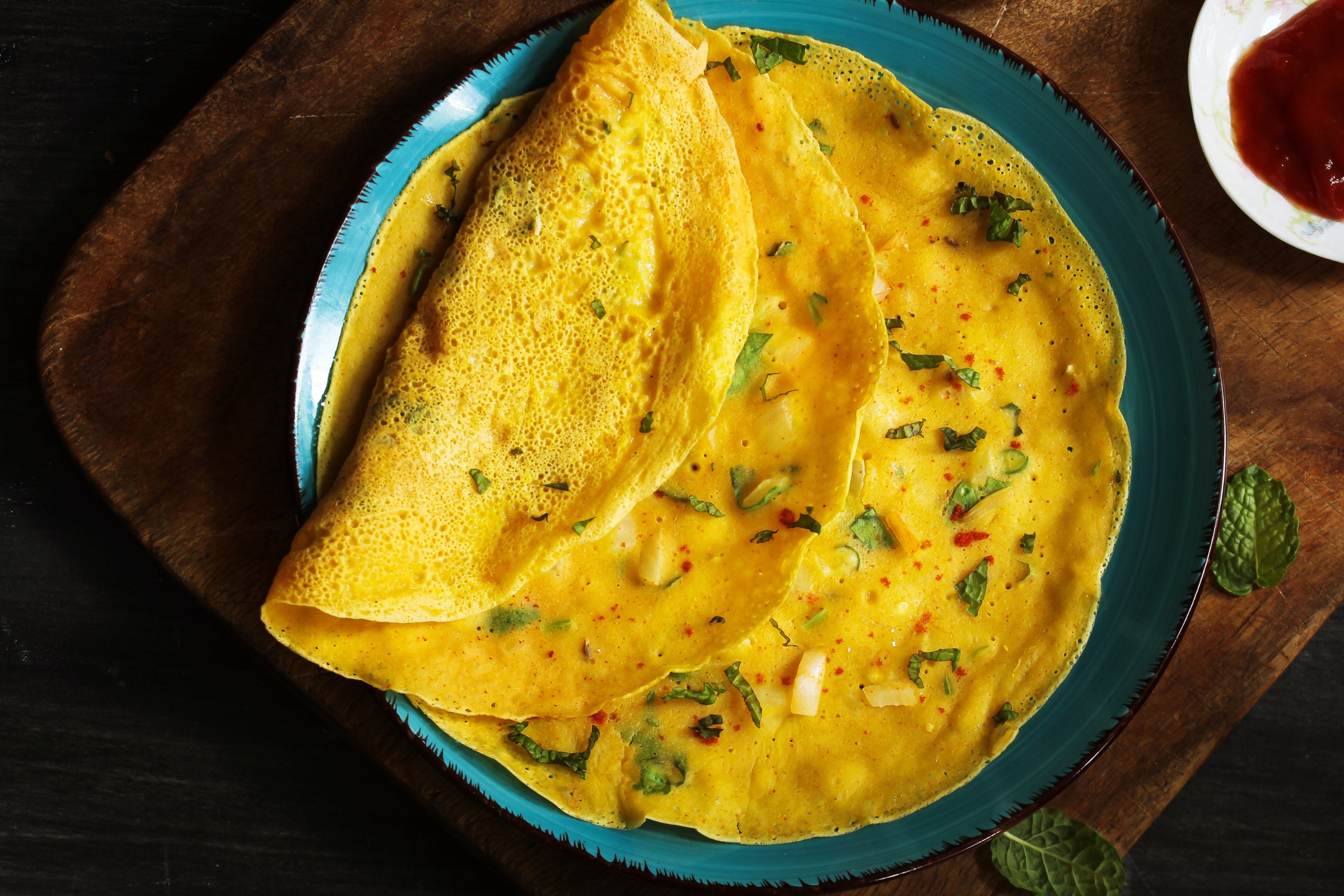 Best High-Protein And High-Fiber Breakfasts - Moong Dal Chilla