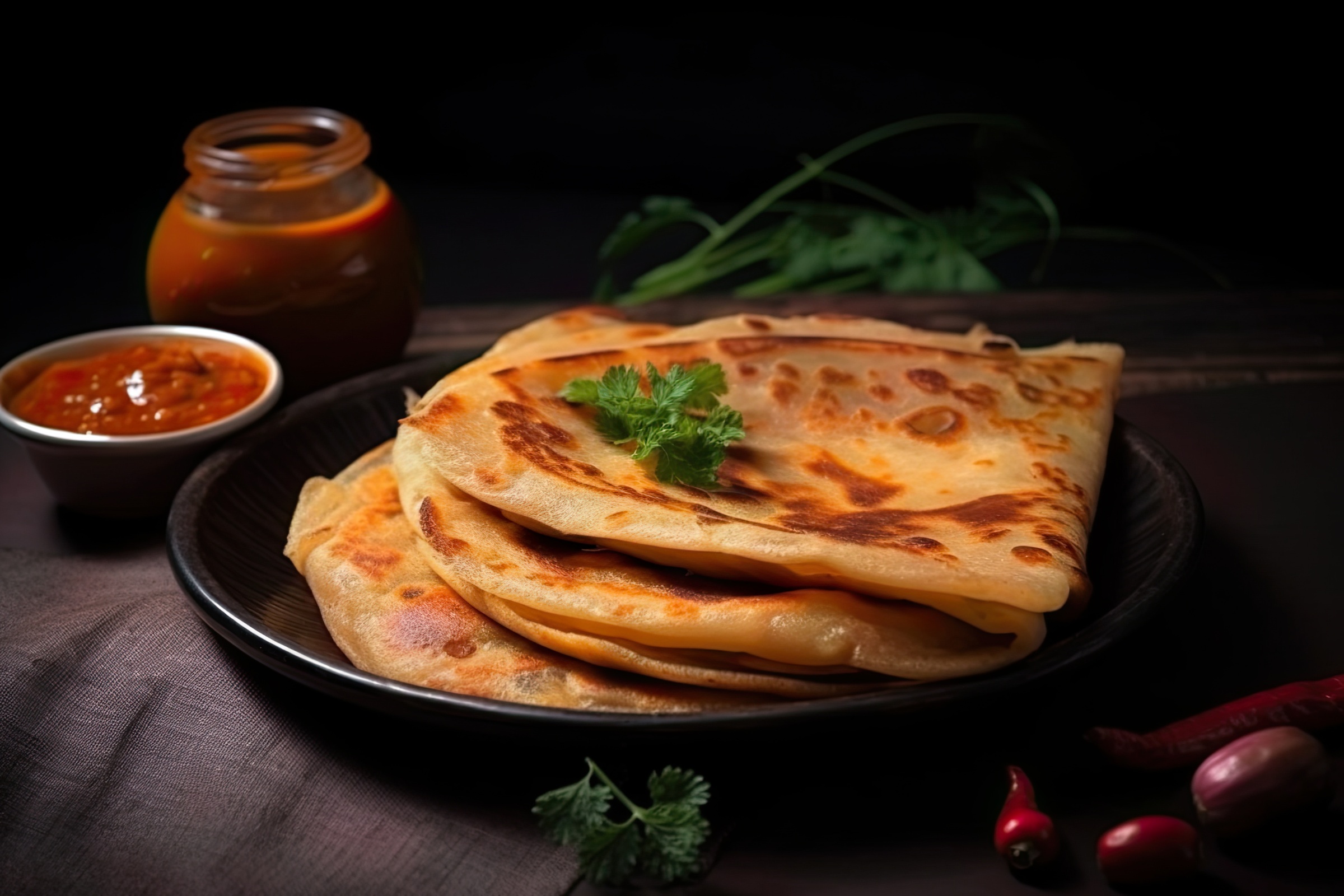 Best High-Protein And High-Fiber Breakfasts - Paneer Paratha