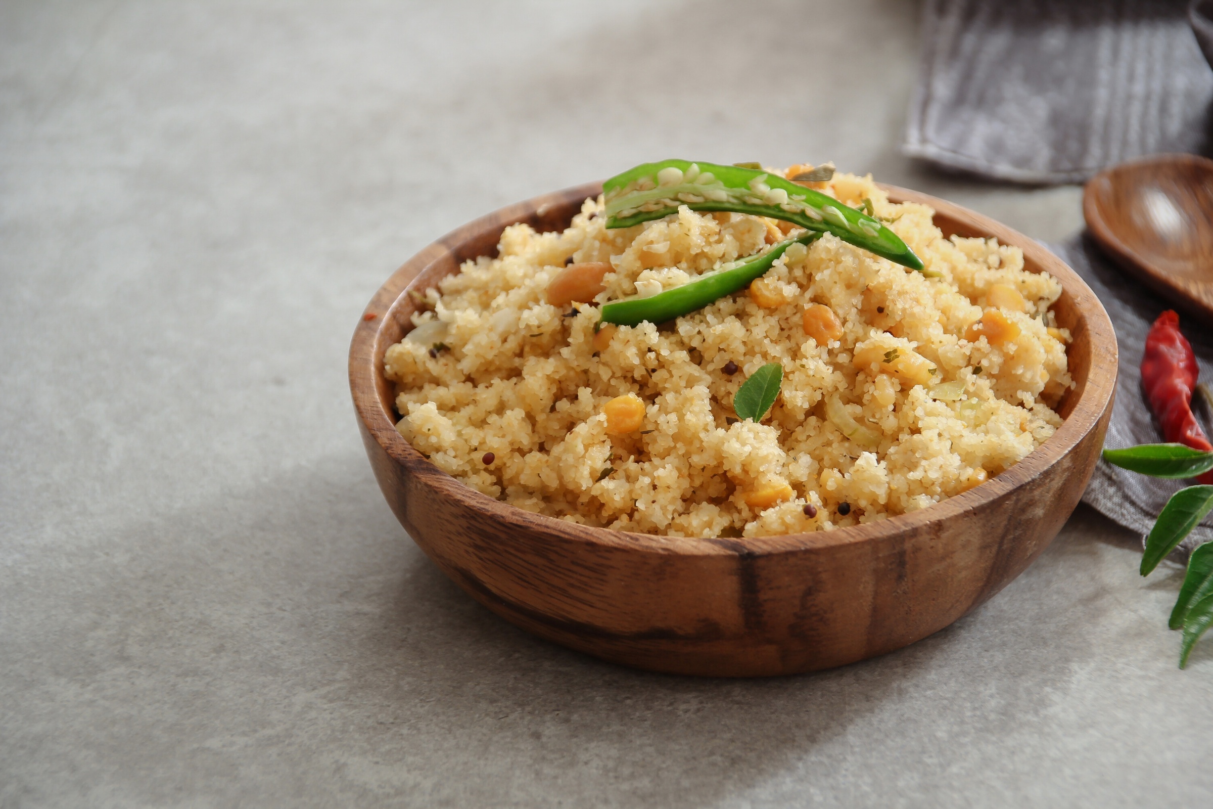 Best High-Protein And High-Fiber Breakfasts - Quinoa Upma